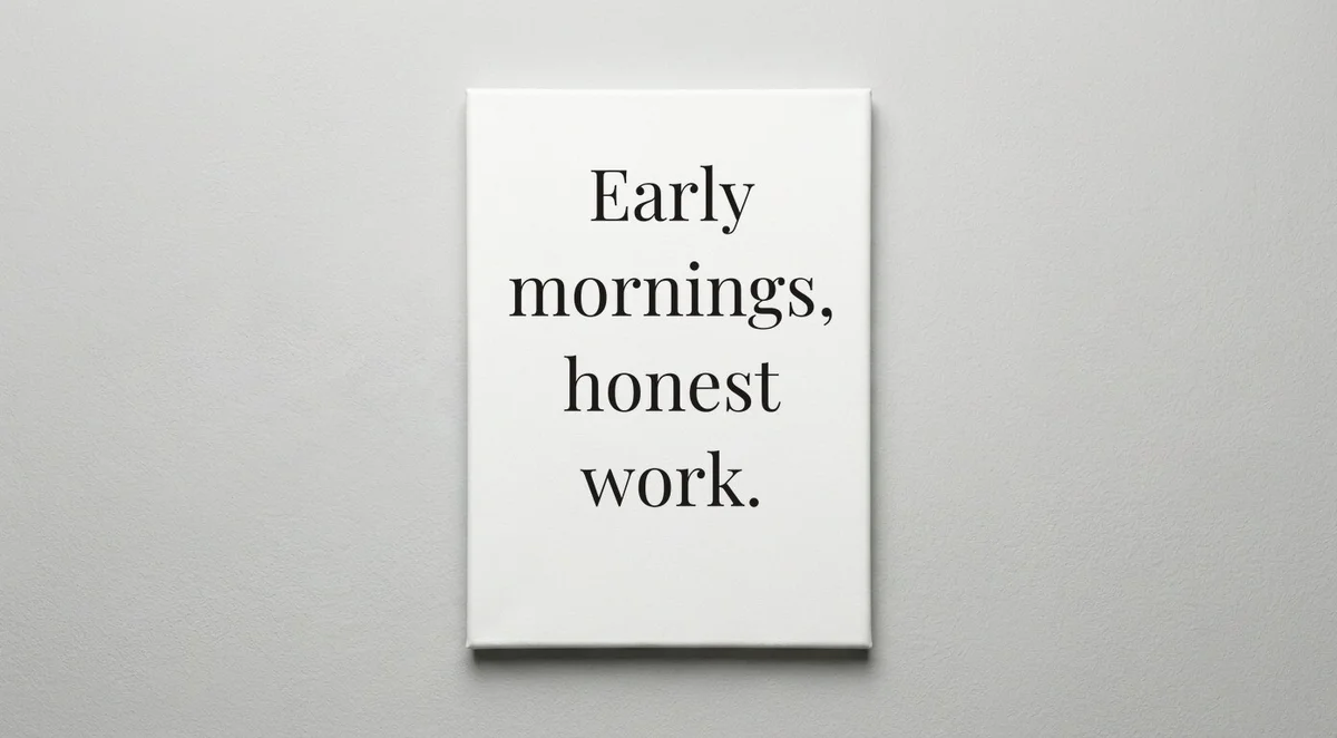 Farmer quote wall art - canvas print