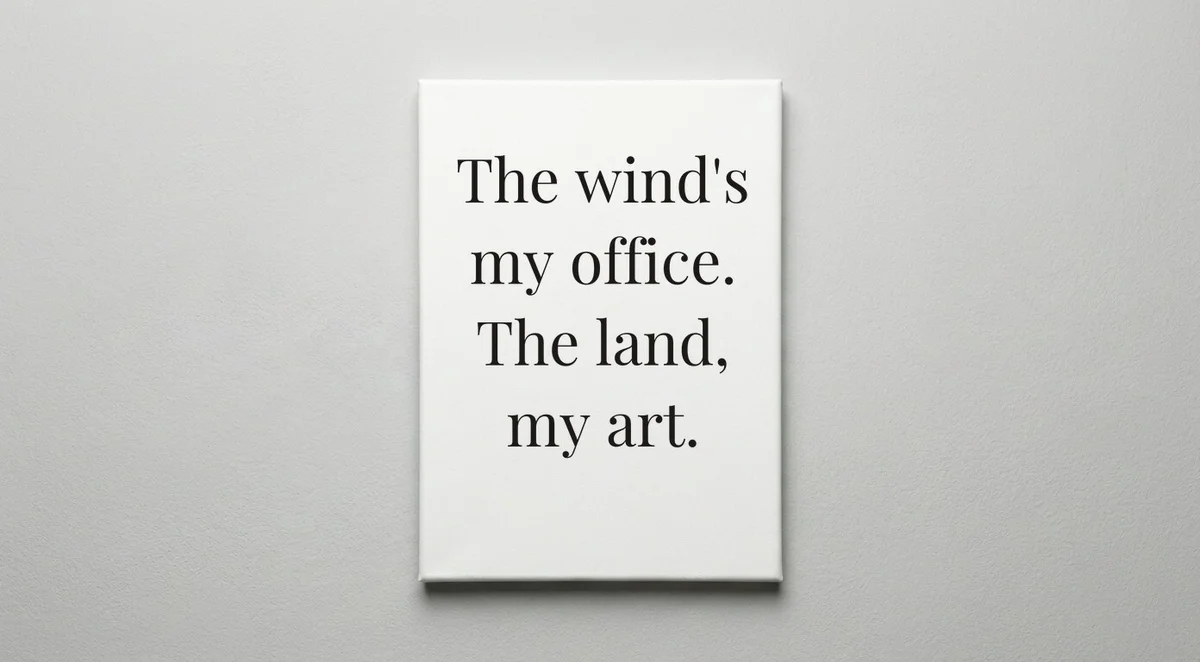 Rancher quote wall art - canvas print