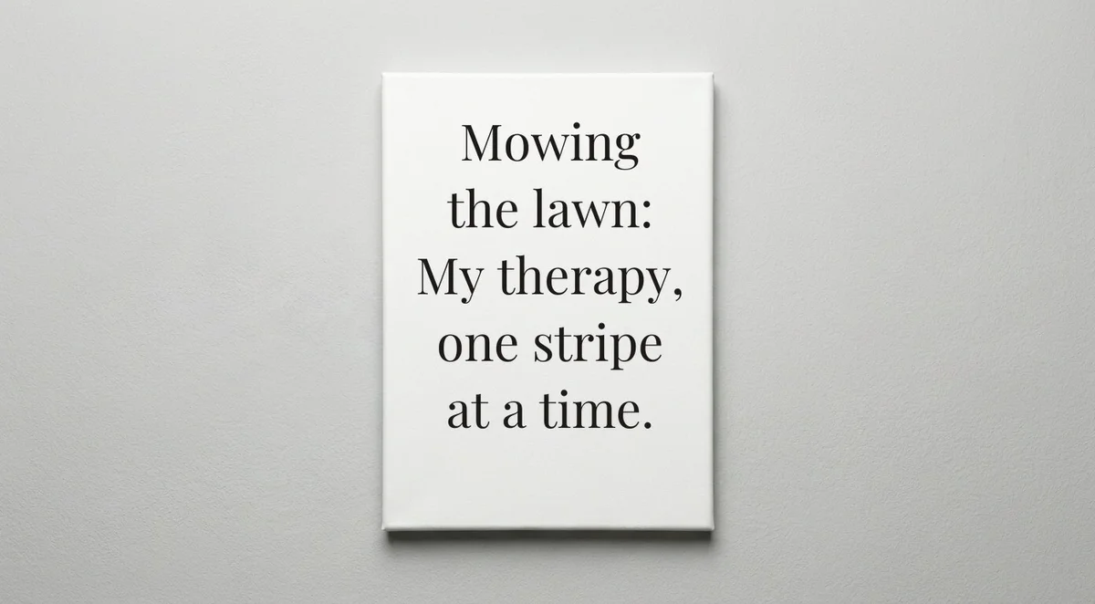 Groundskeeper quote wall art - canvas print