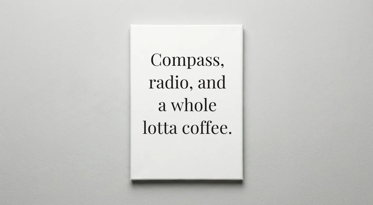 Park Ranger quote wall art - canvas print