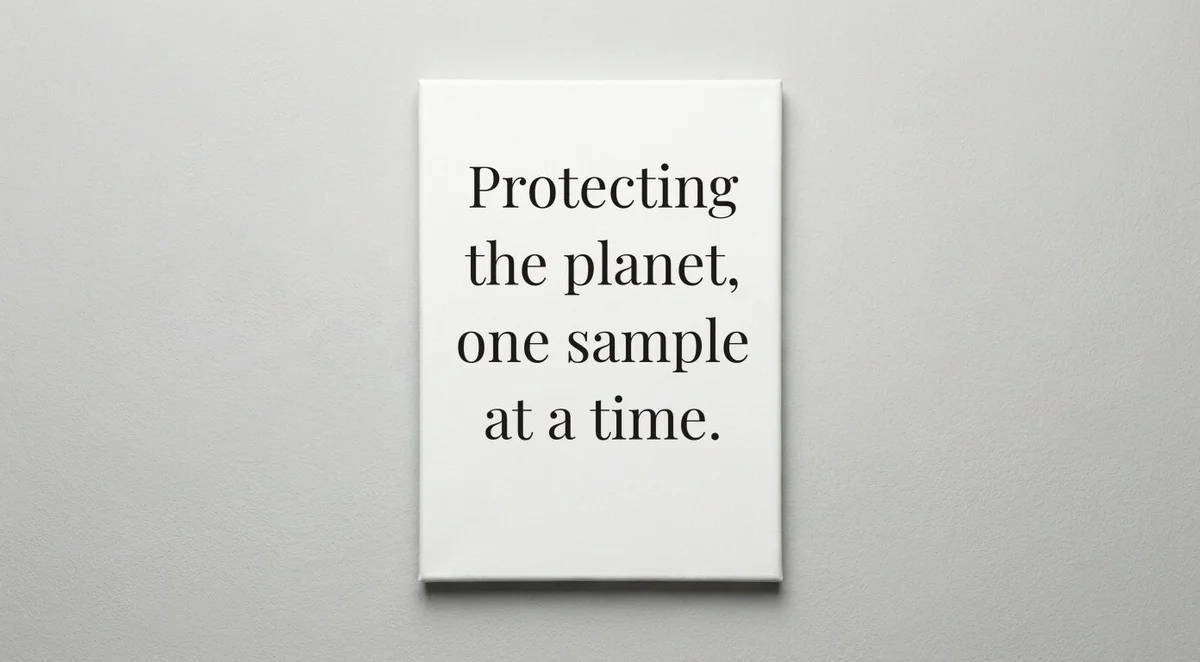 Environmental Scientist quote wall art - canvas print