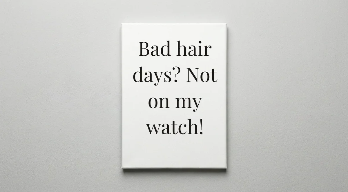 Hair Stylist quote wall art - canvas print