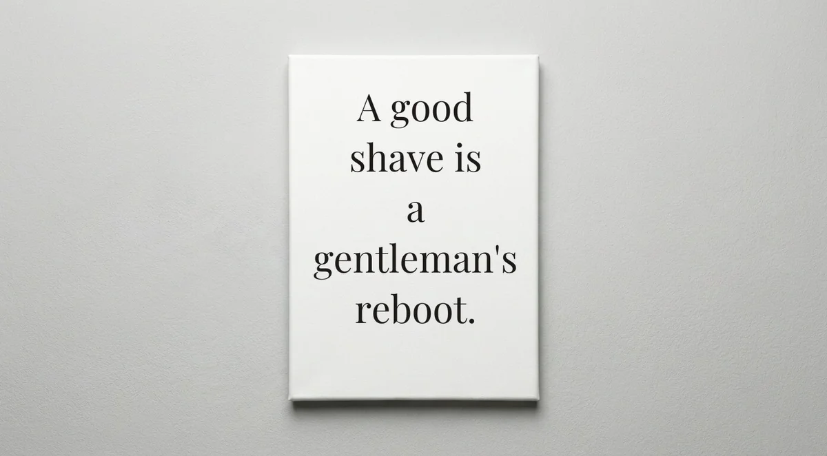 Barber quote wall art - canvas print