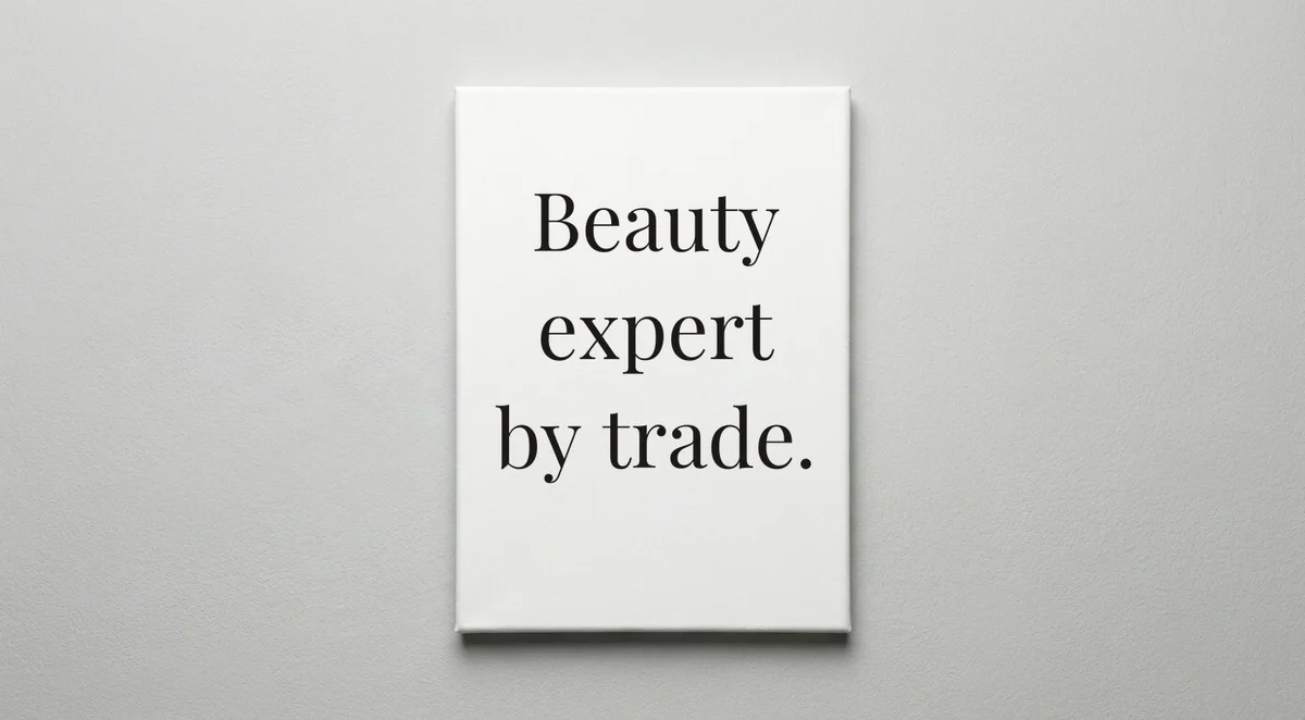 Cosmetologist quote wall art - canvas print