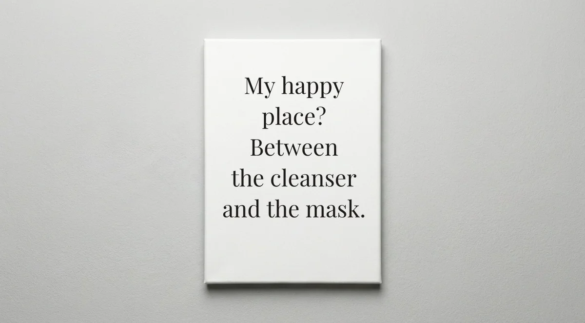 Esthetician quote wall art - canvas print