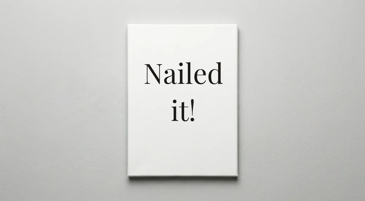 Nail Technician quote wall art - canvas print