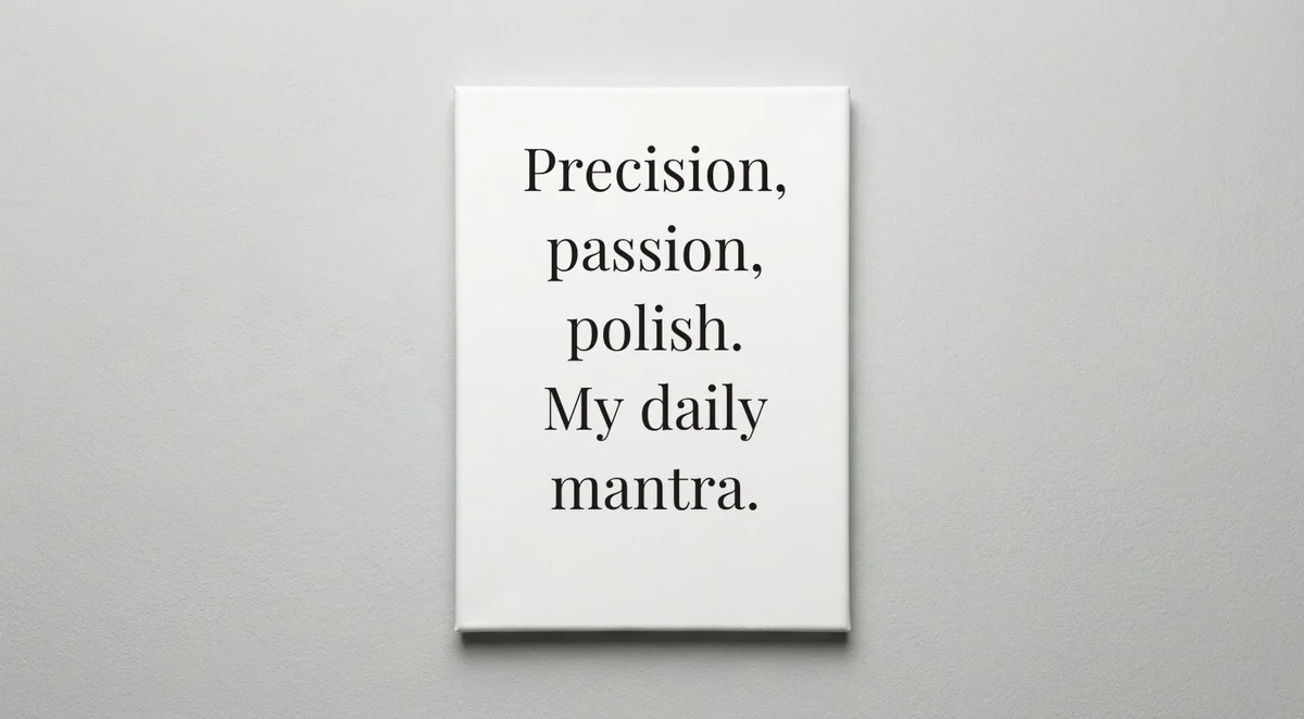 Nail Technician quote wall art - canvas print