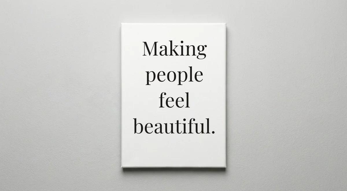 Makeup Artist quote wall art - canvas print