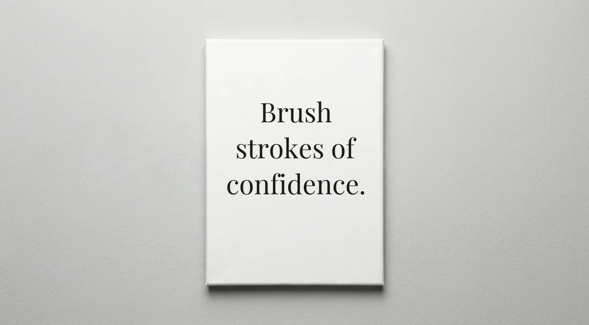 Makeup Artist quote wall art - canvas print