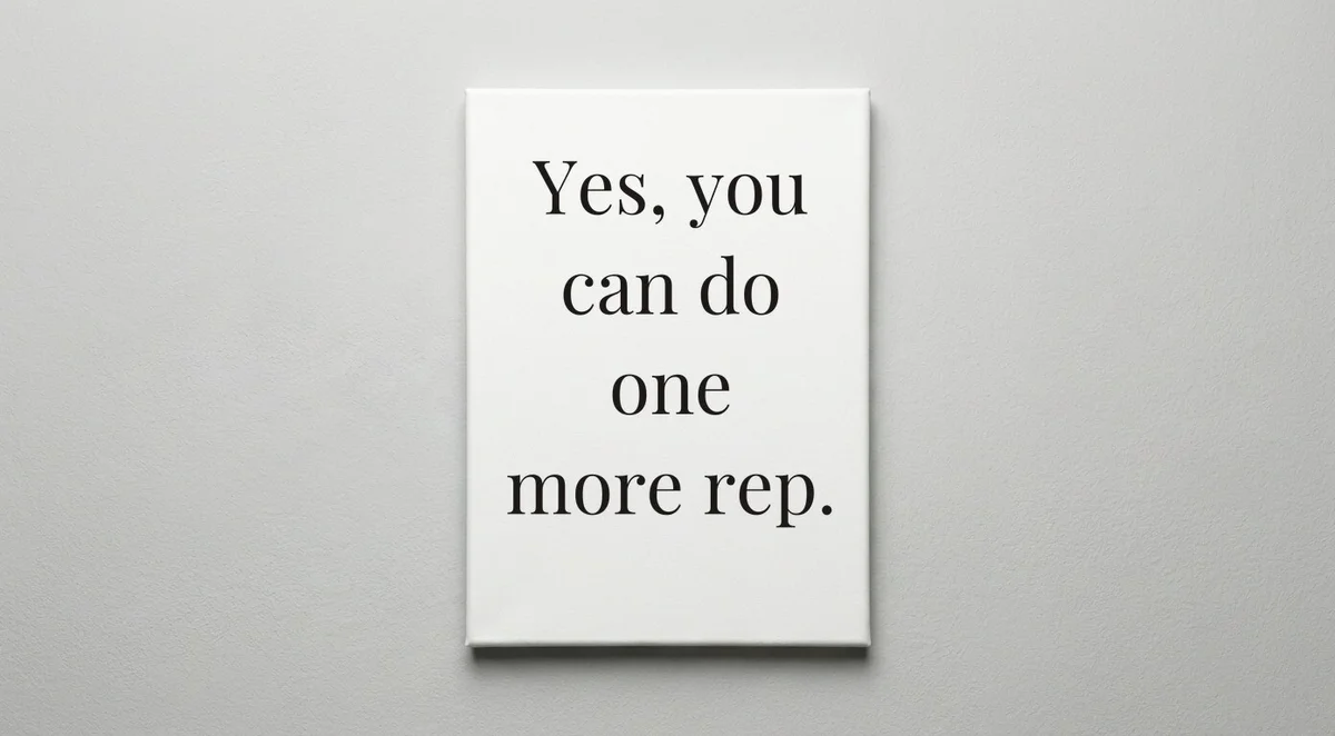 Personal Trainer quote wall art - canvas print