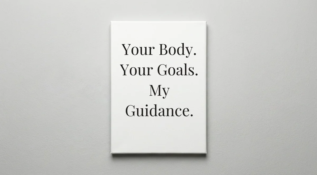 Personal Trainer quote wall art - canvas print