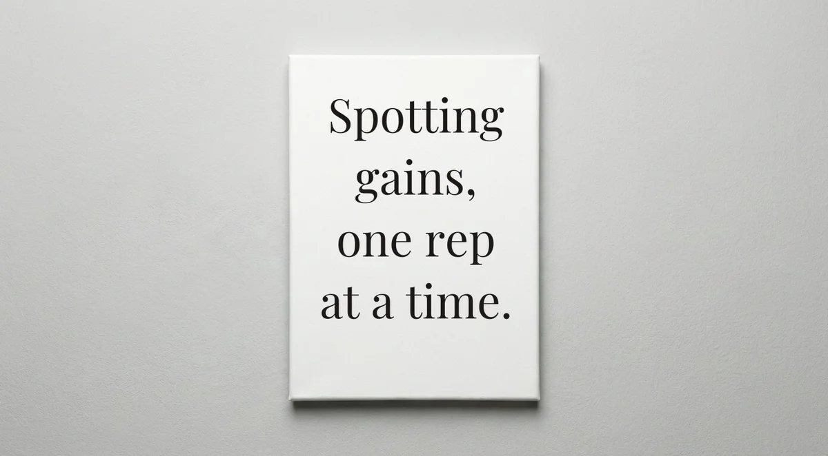 Gym Instructor quote wall art - canvas print