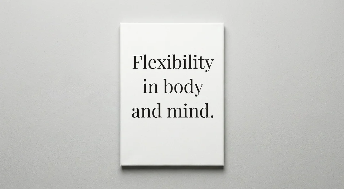 Yoga Instructor quote wall art - canvas print