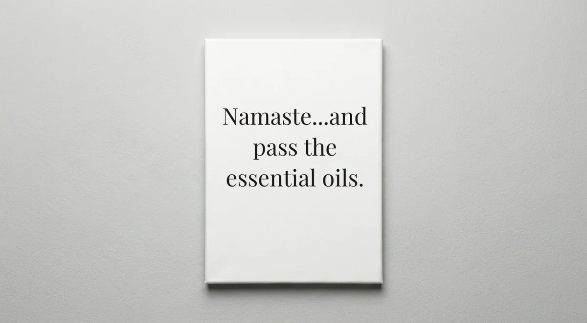 Yoga Instructor quote wall art - canvas print
