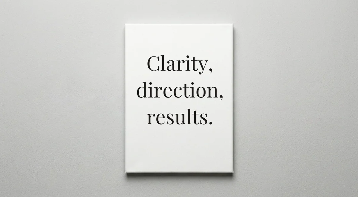 Life Coach quote wall art - canvas print