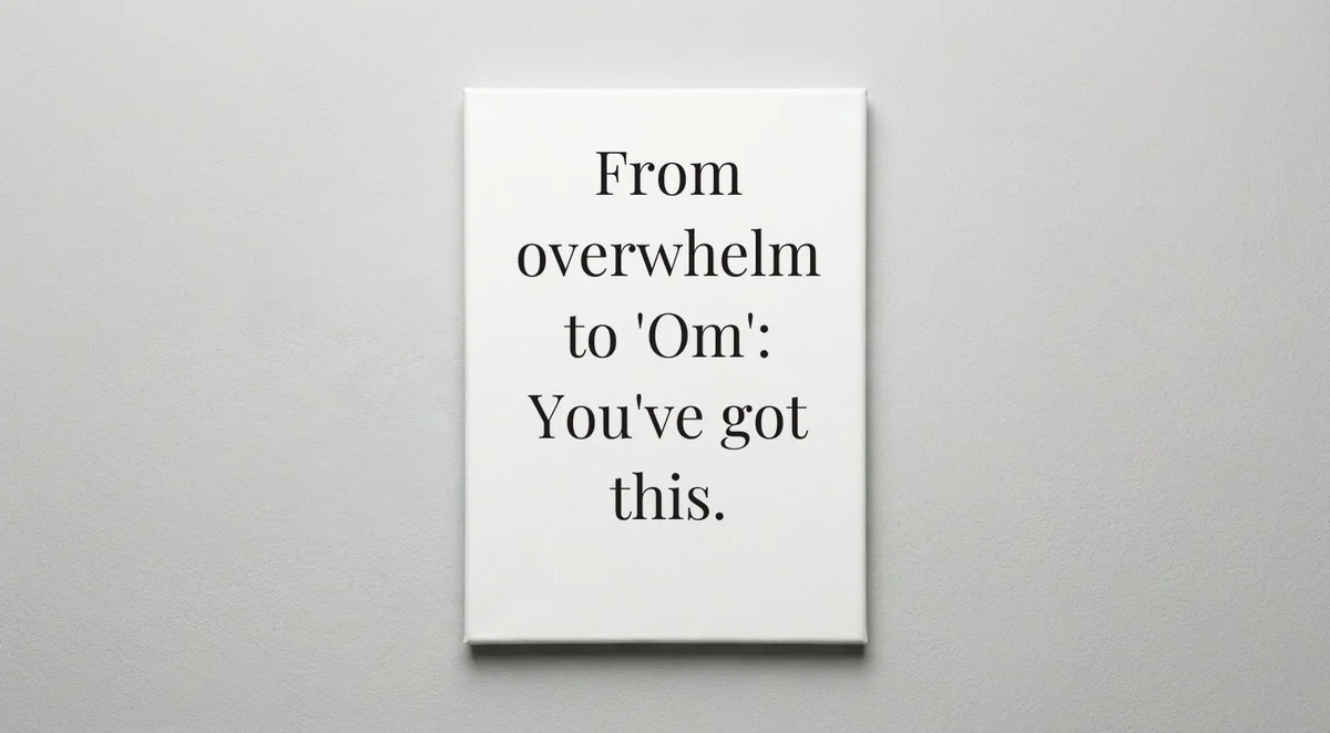 Wellness Coach quote wall art - canvas print