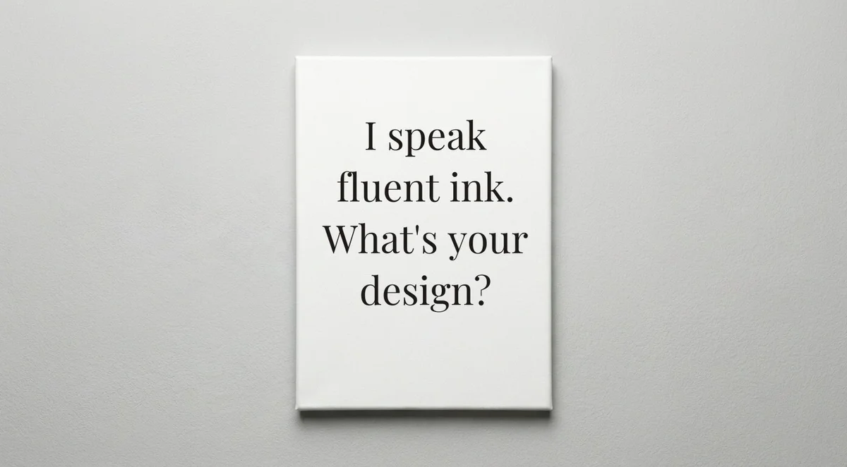 Tattoo Artist quote wall art - canvas print
