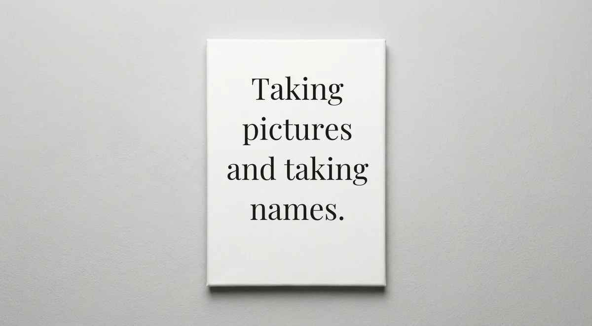 Photographer quote wall art - canvas print