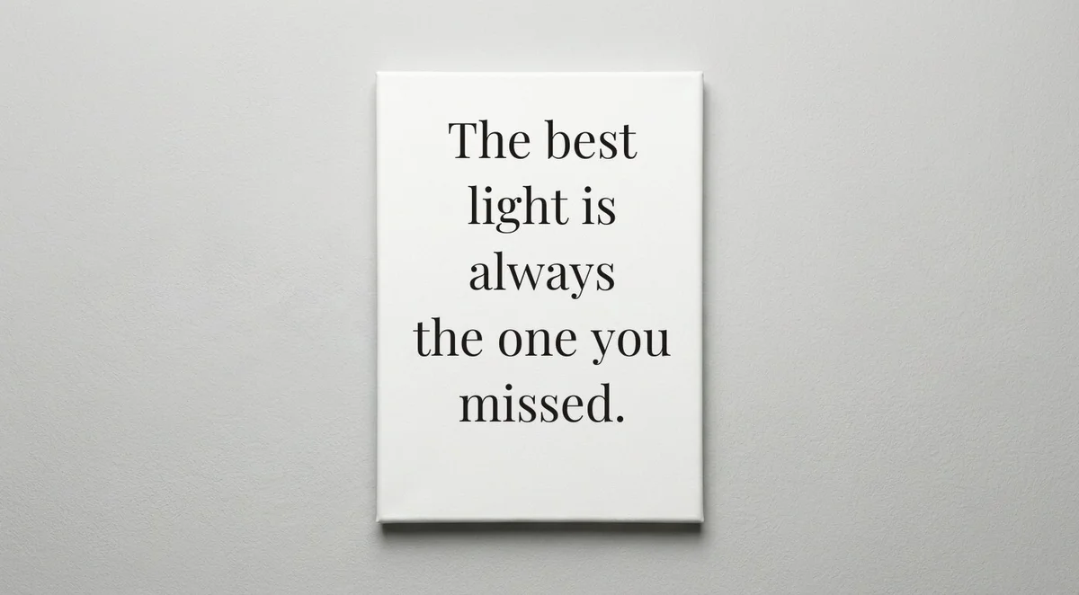 Photographer quote wall art - canvas print