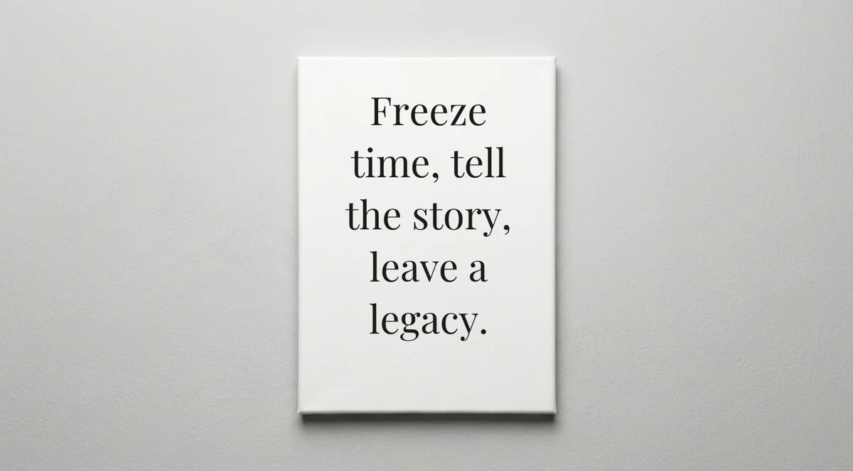 Wedding Photographer quote wall art - canvas print