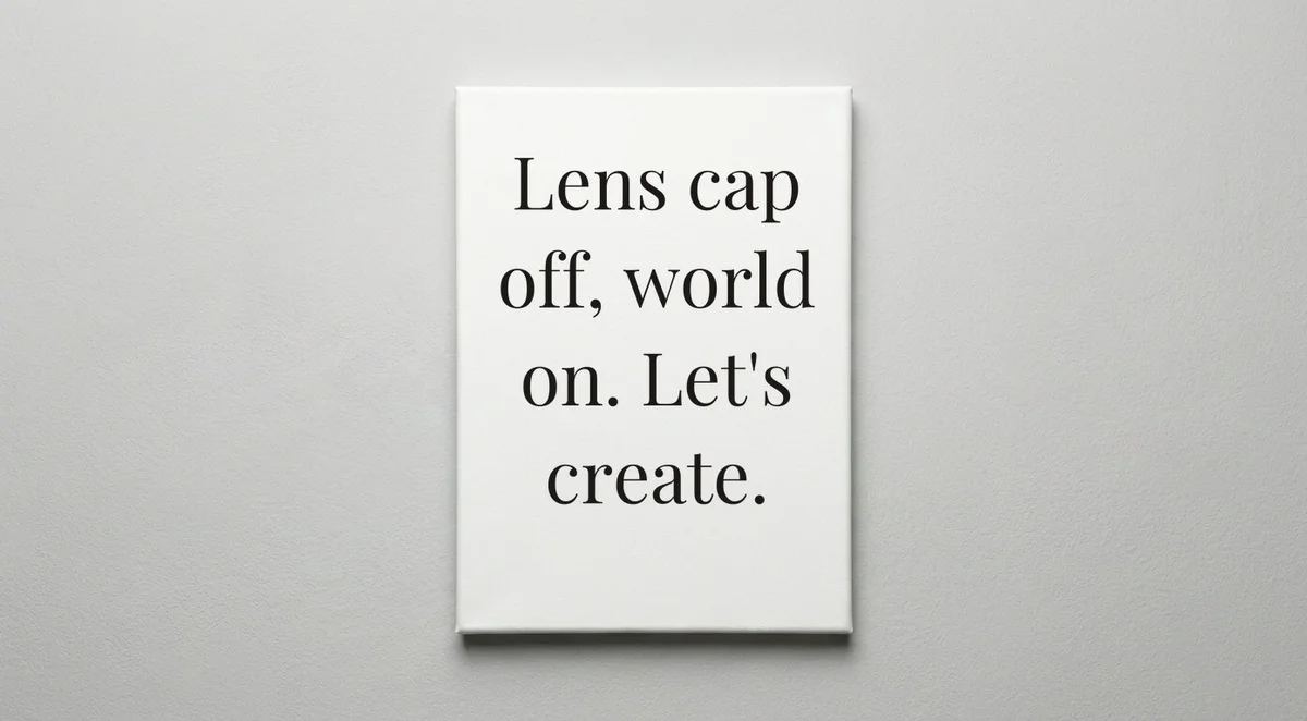 Wedding Photographer quote wall art - canvas print