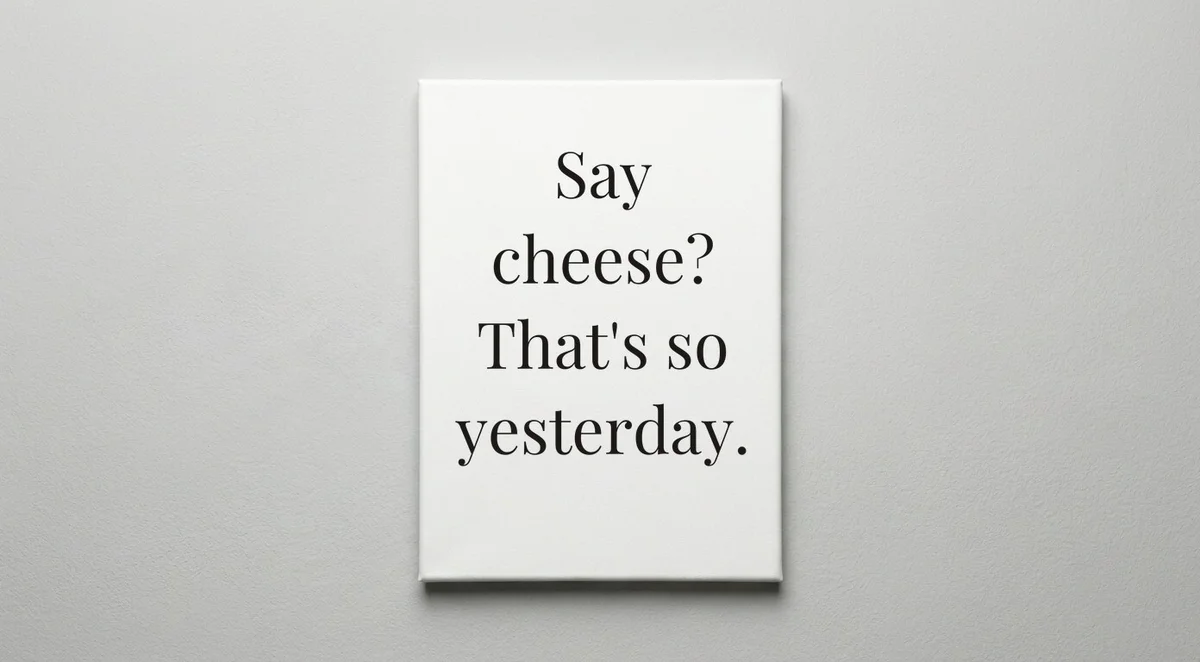 Portrait Photographer quote wall art - canvas print