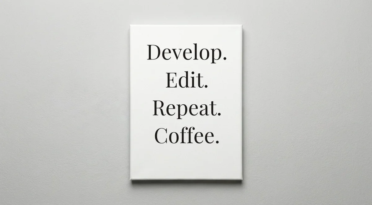 Portrait Photographer quote wall art - canvas print