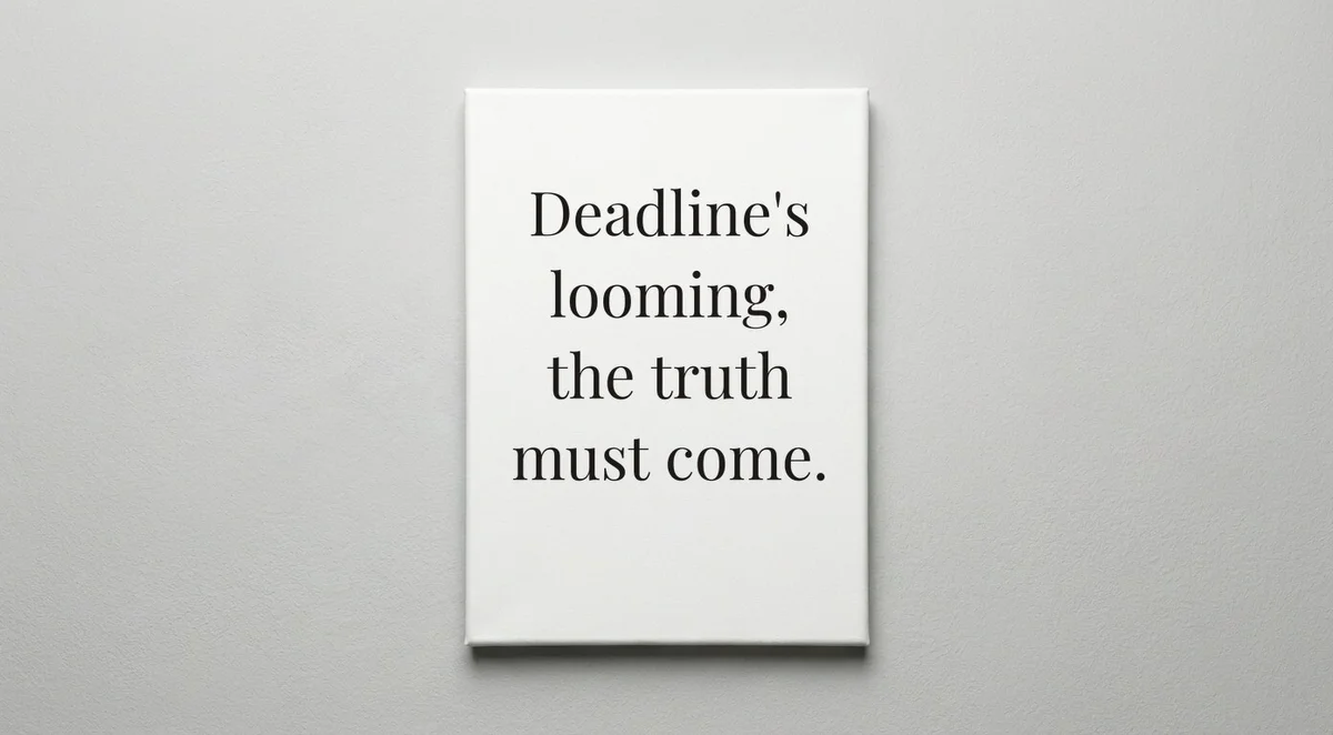 Journalist quote wall art - canvas print