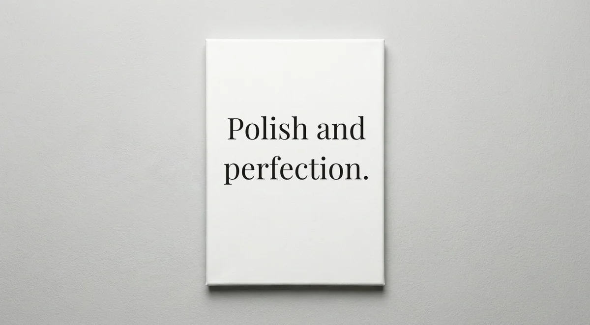 Editor quote wall art - canvas print