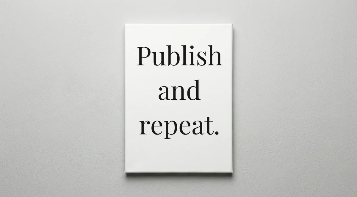 Blogger quote wall art - canvas print