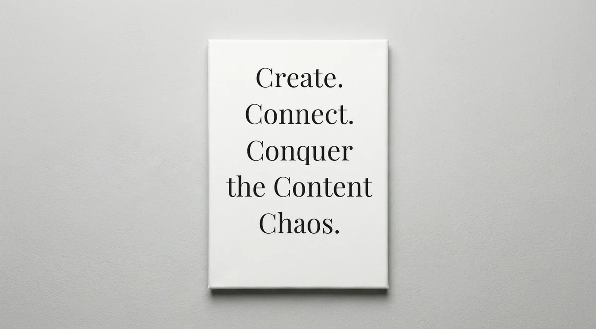 Blogger quote wall art - canvas print