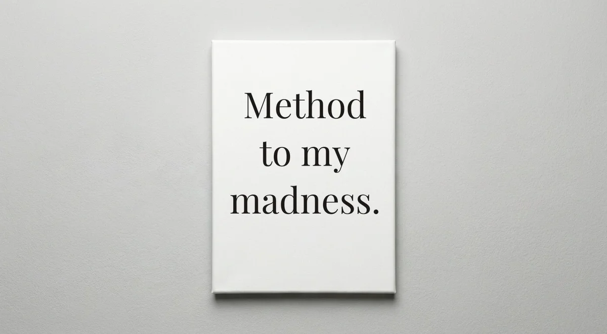 Actor quote wall art - canvas print