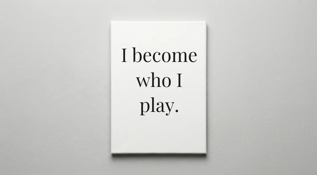 Actress quote wall art - canvas print