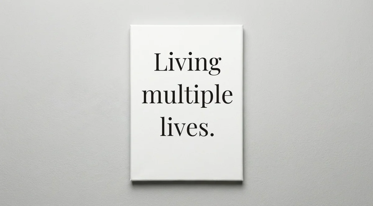 Actress quote wall art - canvas print