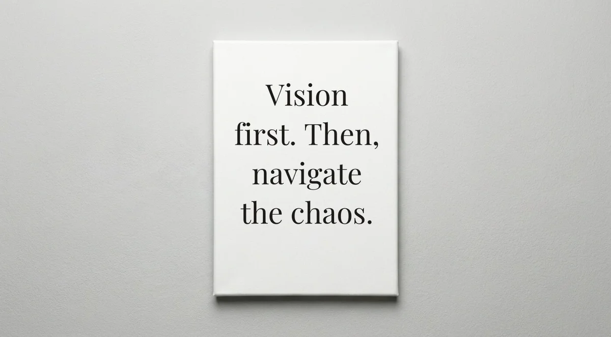 Director quote wall art - canvas print