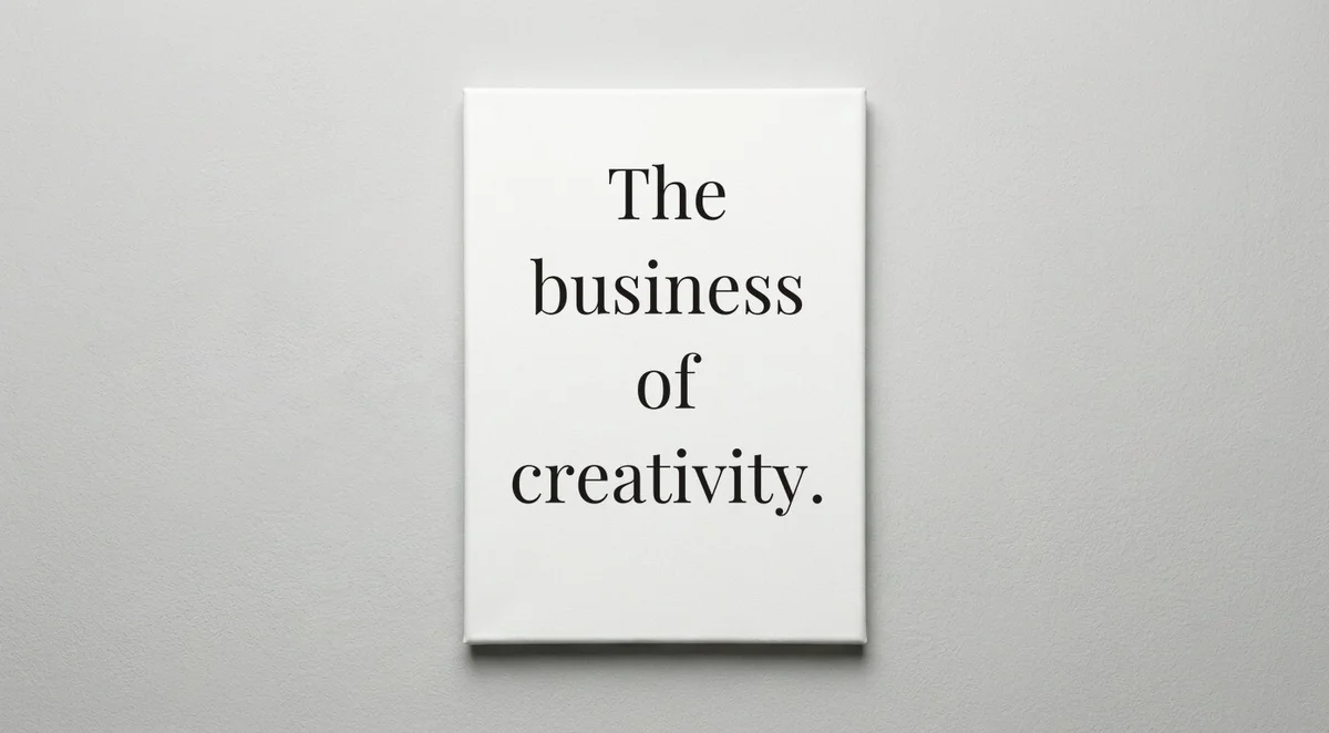 Producer quote wall art - canvas print