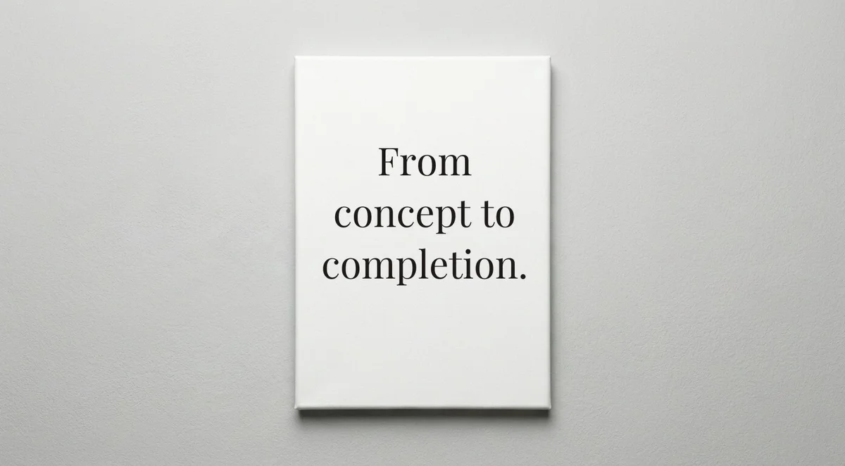 Producer quote wall art - canvas print