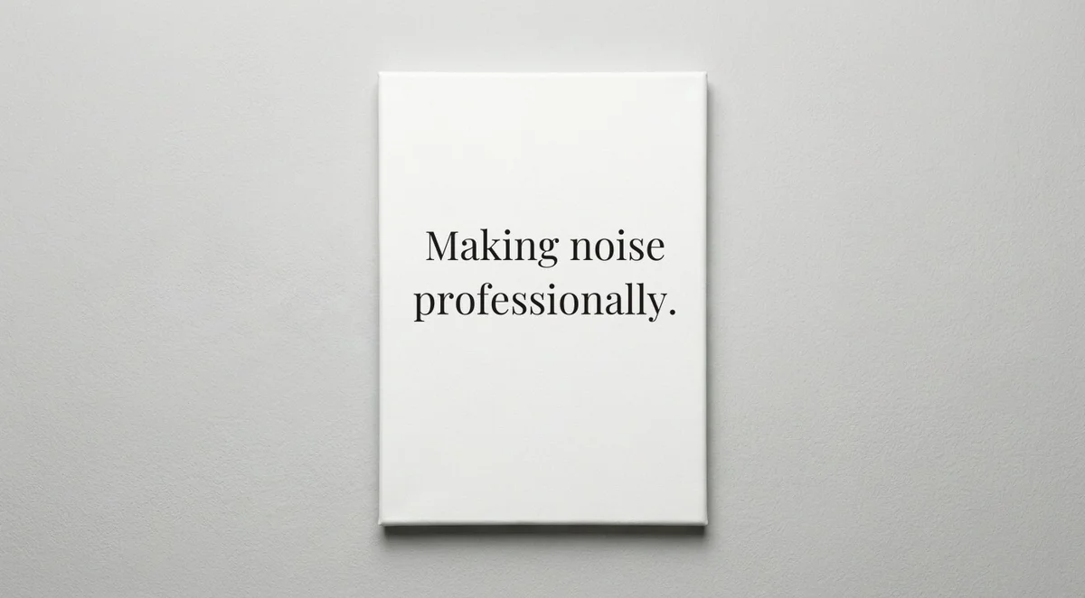 Musician quote wall art - canvas print