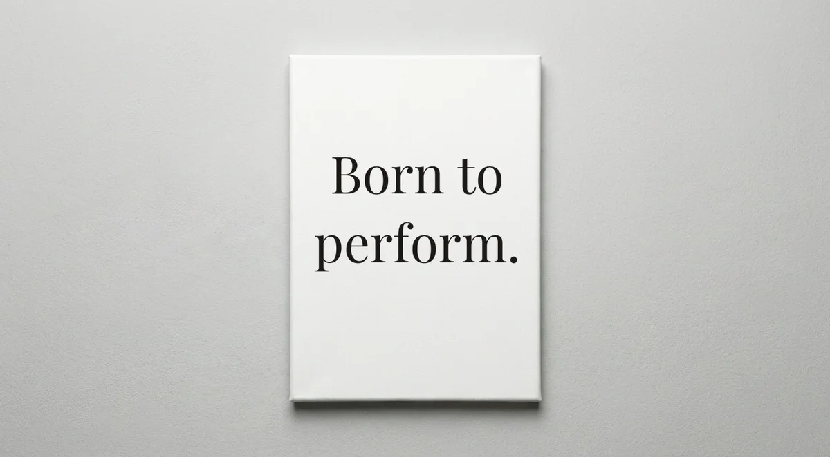 Singer quote wall art - canvas print