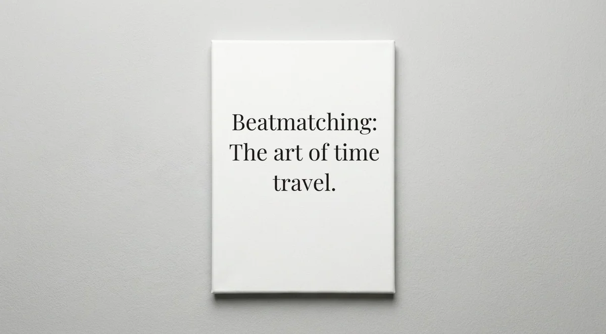 DJ quote wall art - canvas print