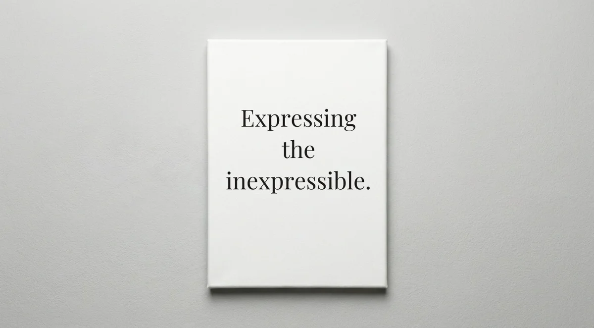 Artist quote wall art - canvas print