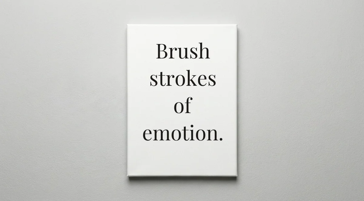 Painter (Artist) quote wall art - canvas print