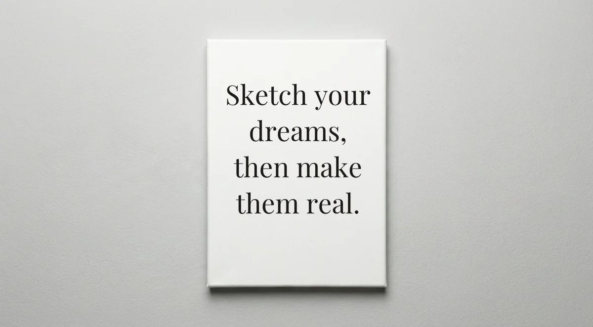 Painter (Artist) quote wall art - canvas print