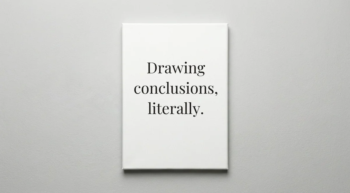 Illustrator quote wall art - canvas print