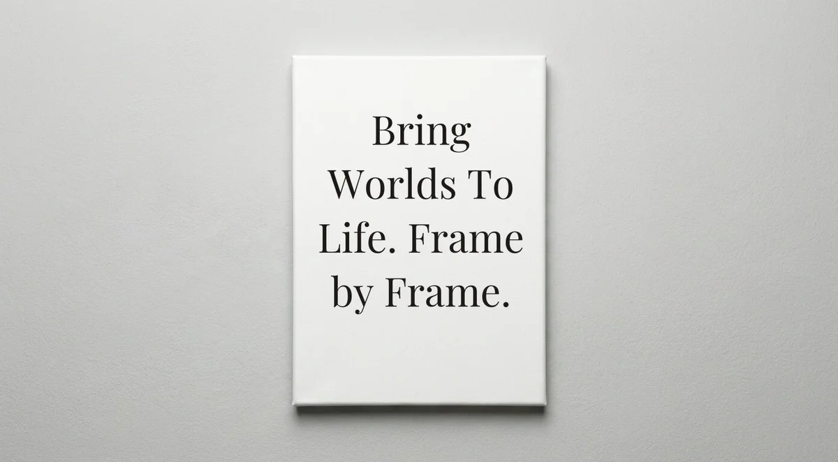 Animator quote wall art - canvas print