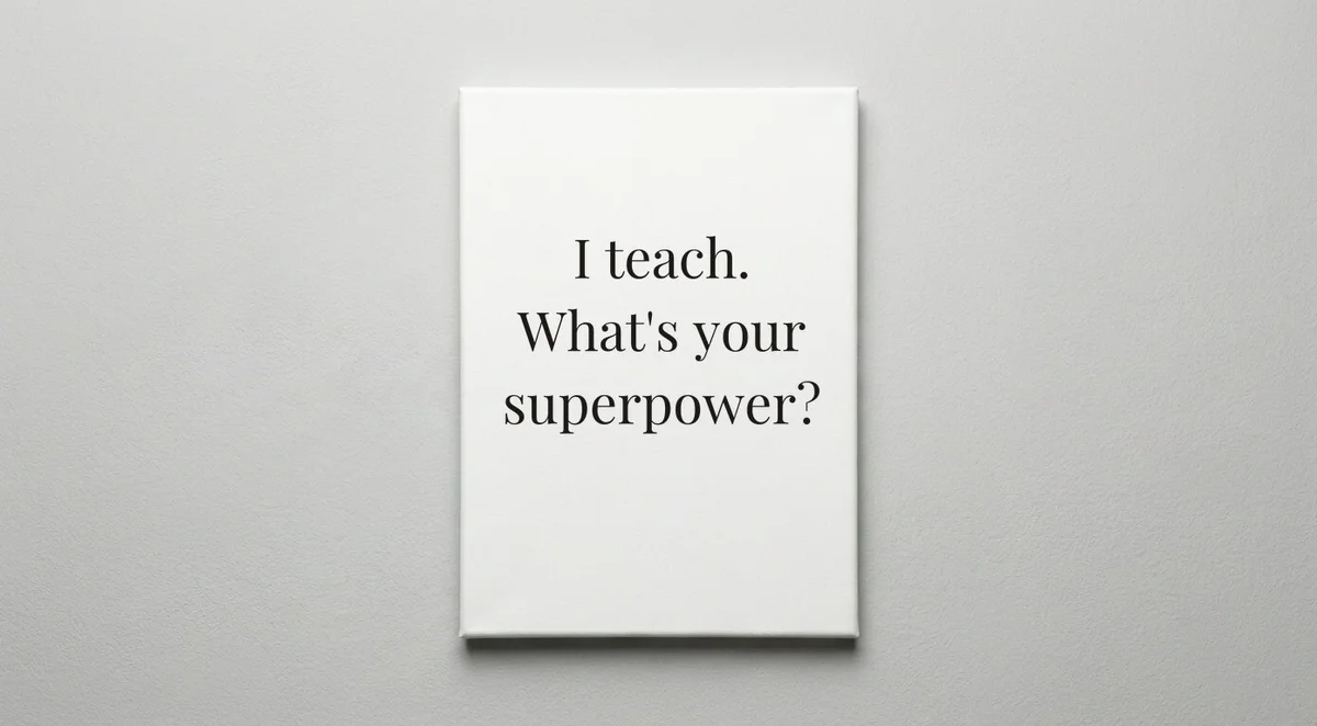 Teacher quote wall art - canvas print