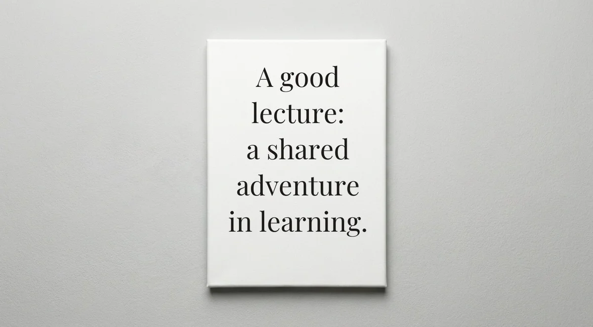 Professor quote wall art - canvas print
