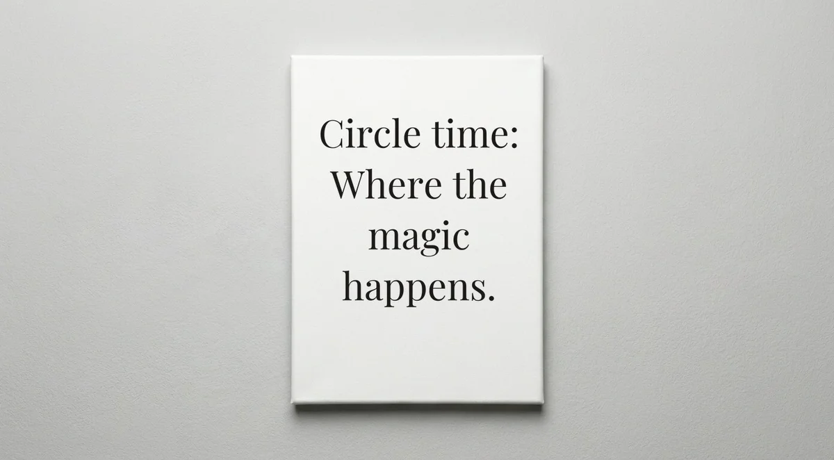 Kindergarten Teacher quote wall art - canvas print