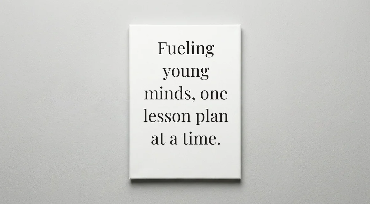 Elementary Teacher quote wall art - canvas print