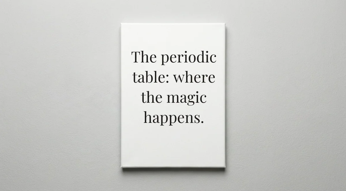 Science Teacher quote wall art - canvas print